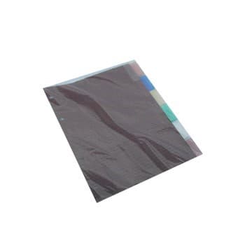 Separadores A5 Plastico  - 6un (6 cores)