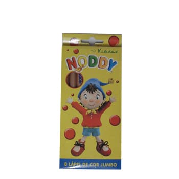 Lapis Cor 18cm Viarco NODDY Cx Cartao 08un