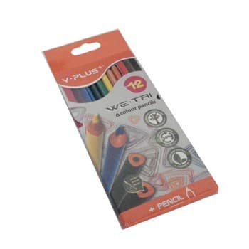 Lapis Cor Triangular We-Tri Yplus Cx Cartao 12un