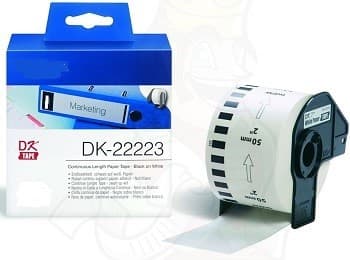 White 50mmX30.48m para  Brother P-Touch QL1000 1050 1060