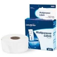 White 25mmX13mm 1000psc for DYMO Labelwriter 400-#S0722530