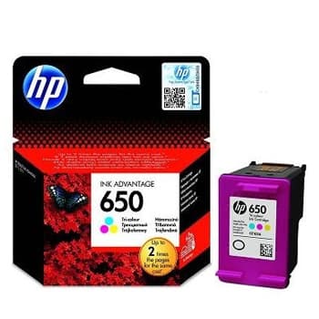 Tinteiro HP 650 Cor CZ102A 5ml 200 Pág.