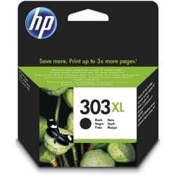 Tinteiro HP 303XL Preto T6N04A 12ml 600 Pág.