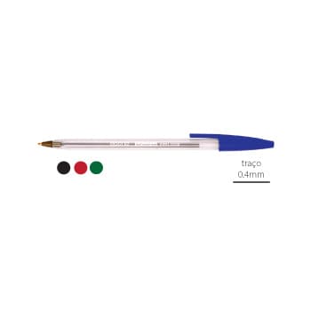 Esferografica Ball Point 1,0 Epene EP01-0108 Vermelho-1un