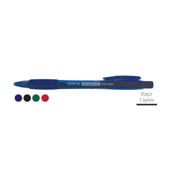 Esferografica Ball Point 1,0 Epene (Retractil) Preto-1un