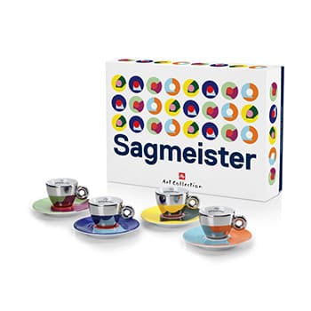 Conj Chav+Pires Esp Illy Art Collection Iac Sagmeister 4un