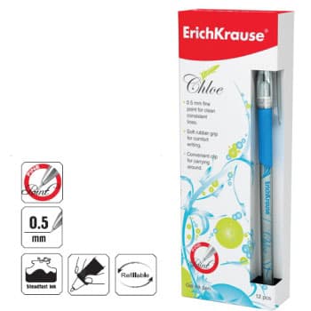 Esferográfica EK Chloe 0,5 Azul Cx12