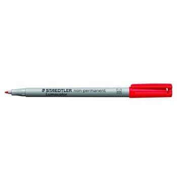 Marcador Nao Perm. Medio Lumocolor 1.0mm 315-2 Vermelho un