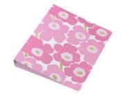 Pasta Arquivo Marimekko 2 Argolas R 13mm L20mm Rosa 1un