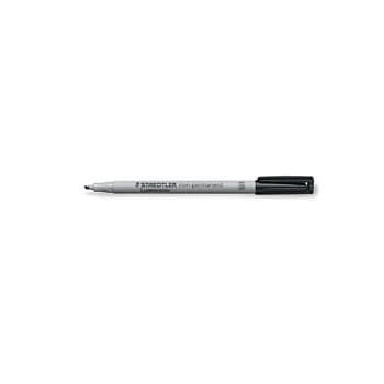 Marcador Nao Perm. Fino Lumocolor 0.6mm 316-9 Preto 1un