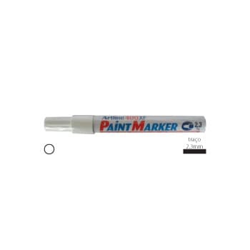 Marcador Perm. Grosso 2,3mm Opaco Artline EK400XF70 Branco