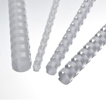 Argolas Pvc Encadernar 28mm para 270 Folhas Cx 50un Branco