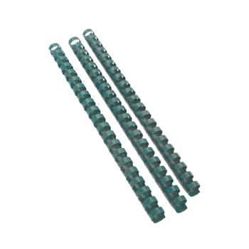 Argolas Pvc Encadernar 16mm 130 Folhas Cx 100un Verde