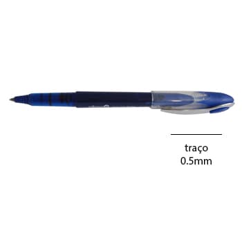 Esferográfica Roller Point 0,5mm Azul 1un
