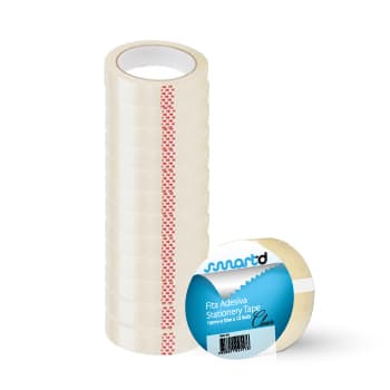 Fita Adesiva 12mmx33mts Clear 12mmx33mts 1un