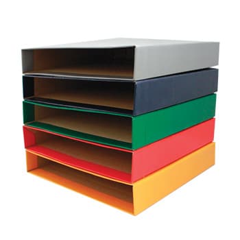 Caixa Cartao Micro p/Pasta Arquivo 310x290 L80 (Azul)