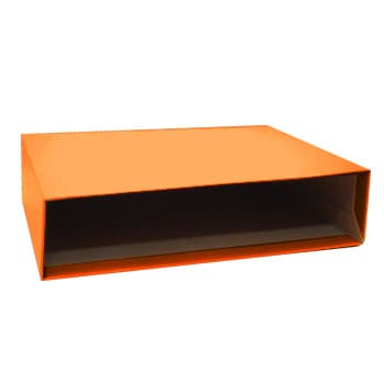 Caixa Cartao Micro p/Pasta Arquivo 200AC 350x290 L80 Laranja