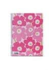 Caderno Espiral Dupla A4 Marimekko Liso 80Fls Rosa -1un