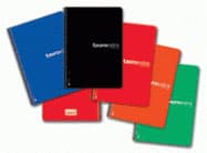 Caderno Espiral Quad. A5 Tauro Extra Capa Cartao Sort Pack10