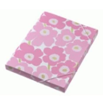 Pasta Arquivo Marimekko 4 Argolas R 30mm L40mm Rosa 1un