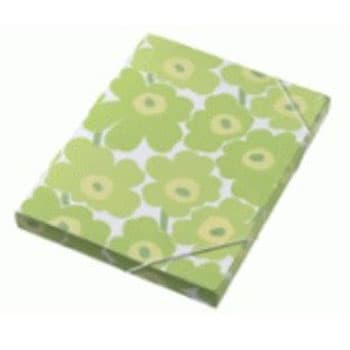 Pasta Arquivo Marimekko 4 Argolas R 30mm L40mm Verde 1un