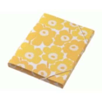 Pasta Arquivo Marimekko 4 Argolas R 47mm L53mm Amarelo 1un