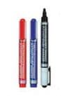Marcador Grosso Non-Dry Azul Pack 12un